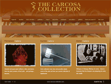 Tablet Screenshot of carcosa-collection.com